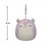 Мягкая игрушка на клипсе Squishmallows - Белка Сидни (9 cm) (Squishmallows)