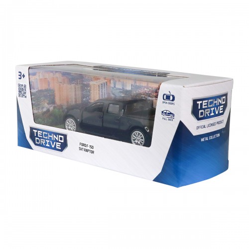 Автомодель - Ford F-150 SVT Raptor (чорний) (TechnoDrive)