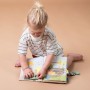 Розвивальна м'яка книжка - Бізібук зайченятка (Taf Toys)