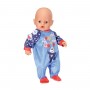 Одяг для ляльки BABY born - Святковий комбінезон (синій) (BABY born)