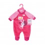 Одяг для ляльки Baby Born - Рожевий комбінезон (BABY born)
