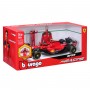 Автомодель з фігуркою - Ferrari SF-23 (1:24) (Bburago)