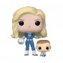 Набор игровых фигурок Funko POP! серии Фантастическая 4: Первые шаги - Невидимая леди и Франклин (Funko)