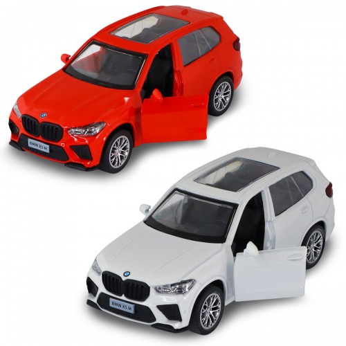 Автомодель – BMW X5 M (белый, красный) (TechnoDrive)