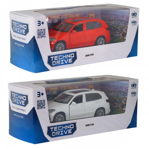 Автомодель – BMW X5 M (белый, красный) (TechnoDrive)