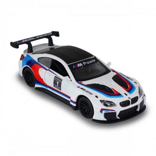 Автомодель – BMW M6 GT3 (белый) (TechnoDrive)