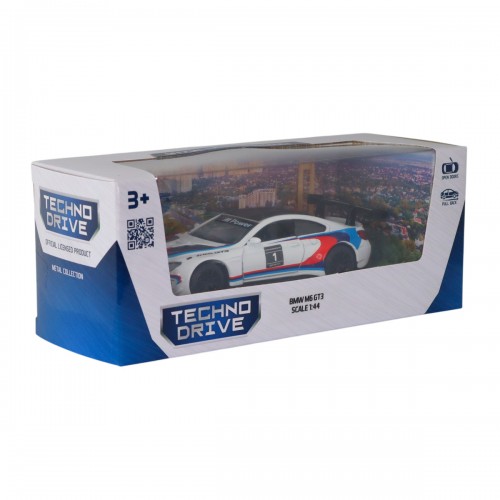 Автомодель – BMW M6 GT3 (белый) (TechnoDrive)