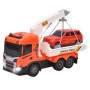 Игровой набор серии Big Truck – Эвакуатор Scania с машиной (свет, звук) (TechnoDrive)