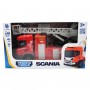 Автомодель серии Big Truck – Пожарная машина Scania (свет, звук, функ. воды) (TechnoDrive)