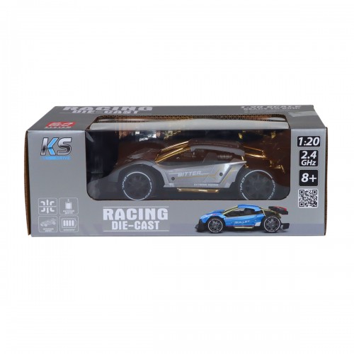 Автомобиль KS Drive на р/у - Extreme Racing (2,4 ГГц, серебристый) (KS Drive)