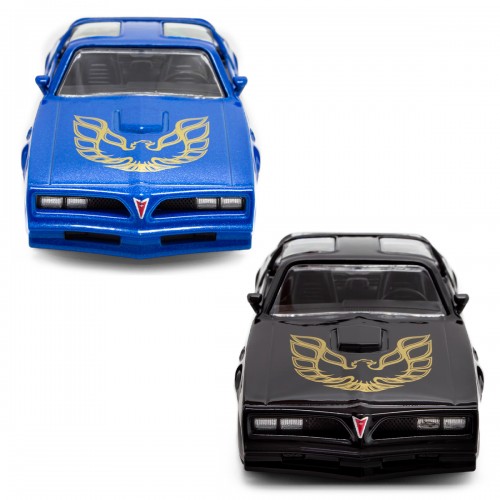 Автомодель - Pontiac Firebird 1978 (черный, синий) (TechnoDrive)