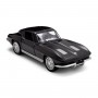 Автомодель - Chevrolet Corvette Split Window 1963 (матовий чорний) (TechnoDrive)