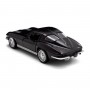 Автомодель - Chevrolet Corvette Split Window 1963 (матовий чорний) (TechnoDrive)