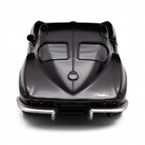 Автомодель - Chevrolet Corvette Split Window 1963 (матовий чорний) (TechnoDrive)