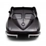 Автомодель - Chevrolet Corvette Split Window 1963 (матовий чорний) (TechnoDrive)