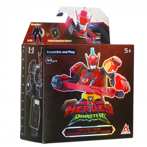 Робот-конструктор Dinoster - Раптор Трон (DINOSTER)