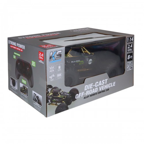 Автомобіль Off-road на р/к – High Speed (чорний, метал. корпус, 1:14) (KS Drive)
