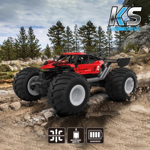 Автомобіль Off-road на р/к – Strong Power (червоний, 1:16) (KS Drive)