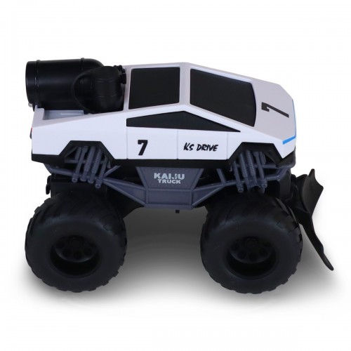 Автомобиль Spray Car на р/у – Cyber Ride (белый, 1:24, выхлопной пар) (KS Drive)