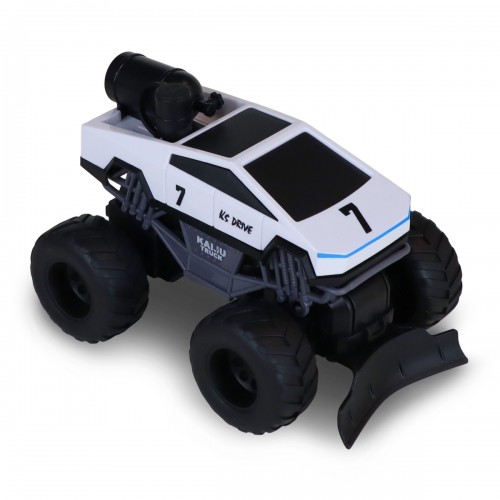 Автомобиль Spray Car на р/у – Cyber Ride (белый, 1:24, выхлопной пар) (KS Drive)