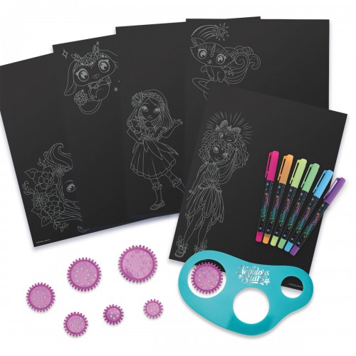 Набор для творчества Nebulous Stars - Скетчбук: Звездный спирограф (Nebulous Stars) Набор для творчества Nebulous Stars - Скетчбук: Звездный спирограф (Nebulous Stars)