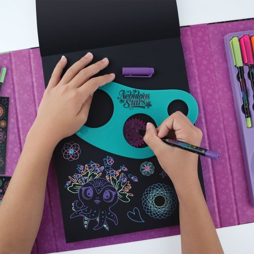Набор для творчества Nebulous Stars - Скетчбук: Звездный спирограф (Nebulous Stars) Набор для творчества Nebulous Stars - Скетчбук: Звездный спирограф (Nebulous Stars)