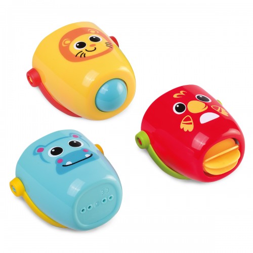 Игрушечные ведерка для игры в ванной Kiddi Smart – Водограйчики (KIDDI SMART) Игрушечные ведерка для игры в ванной Kiddi Smart – Водограйчики (KIDDI SMART)