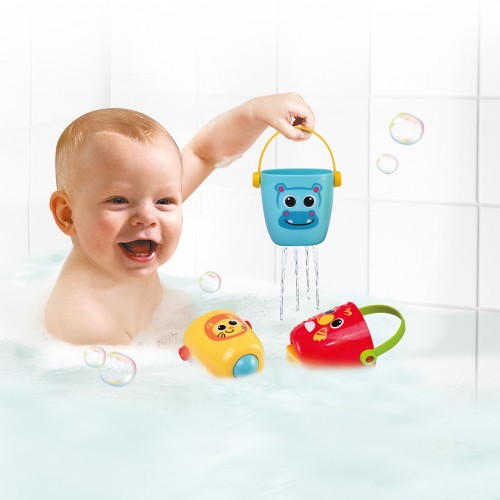 Игрушечные ведерка для игры в ванной Kiddi Smart – Водограйчики (KIDDI SMART) Игрушечные ведерка для игры в ванной Kiddi Smart – Водограйчики (KIDDI SMART)