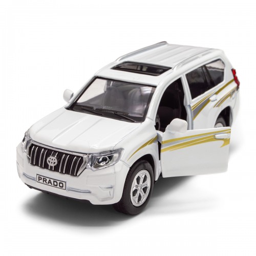 Автомодель - Toyota Prado (белый) (TechnoDrive)