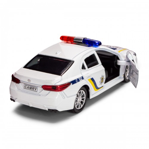 Автомодель - Toyota Camry Полиция (белый) (TechnoDrive)