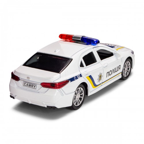 Автомодель - Toyota Camry Полиция (белый) (TechnoDrive)
