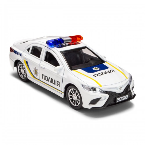 Автомодель - Toyota Camry Полиция (белый) (TechnoDrive)