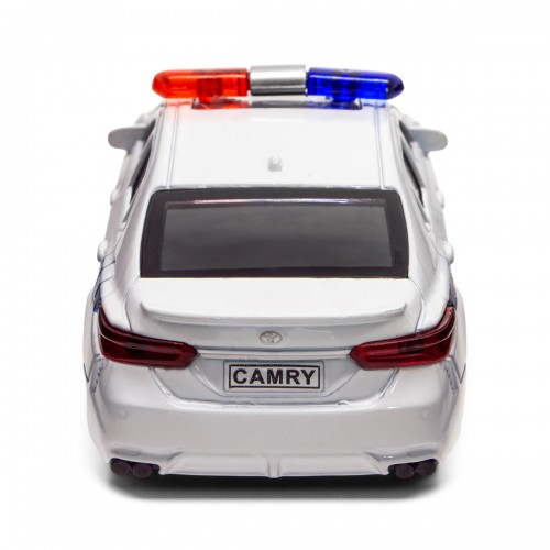 Автомодель - Toyota Camry Полиция (белый) (TechnoDrive)
