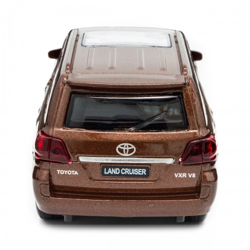 Автомодель - Toyota Land Cruiser (коричневый) (TechnoDrive)
