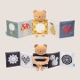 Развивающая книжка-раскладушка 2-в-1 – Объятия медвежонка (Taf Toys)