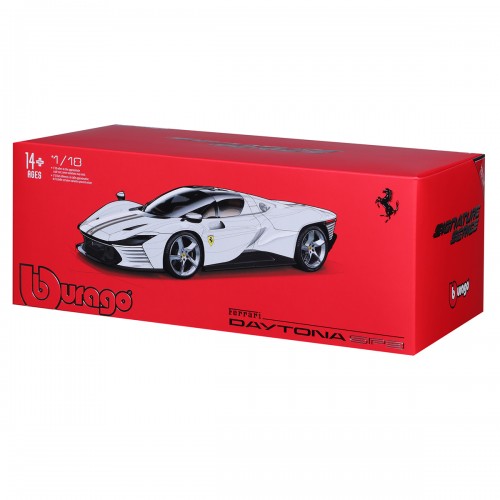 Автомодель - Ferrari Daytona SP3 (червоний, 1:18) (Bburago)