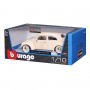Автомодель - Volkswagen Käfer Beetle (1955) (бежевый, 1:18) (Bburago)
