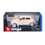 Автомодель - Volkswagen Käfer Beetle (1955) (бежевый, 1:18) (Bburago)