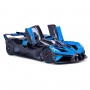 Автомодель - Bugatti Bolide (черно-синий, 1:18) (Bburago)