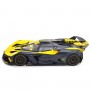 Автомодель - Bugatti Bolide (черно-желтый, 1:18) (Bburago)