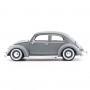 Автомодель - Volkswagen Käfer Beetle (1955) (серый, 1:18) (Bburago)