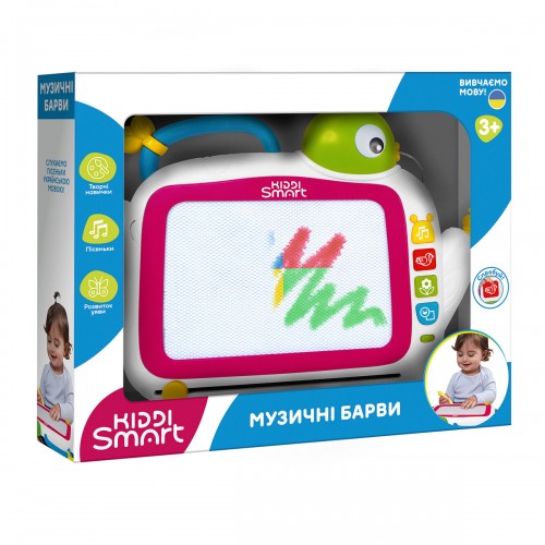 Розвивальна магнітна дошка Kiddi Smart - Музичні барви (KIDDI SMART)