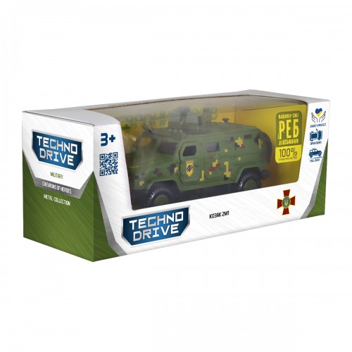 Модель серии Шевроны Героев – Козак 2М1 – Азов (TechnoDrive)