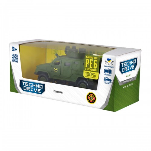 Модель серии Шевроны Героев – Козак 2М1 – ГУР МО (TechnoDrive)