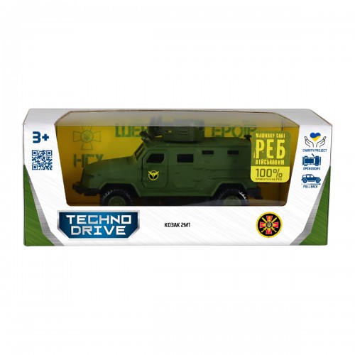 Модель серии Шевроны Героев – Козак 2М1 – ГУР МО (TechnoDrive)