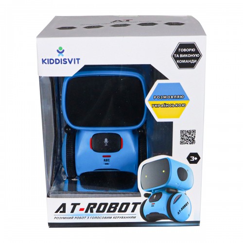 Інтеракт. робот з голосовим керуванням - AT-Rоbot (синій., укр.) (AT-Robot)