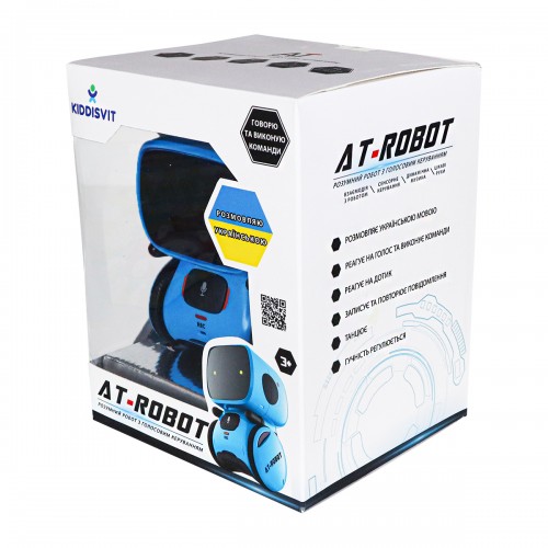 Інтеракт. робот з голосовим керуванням - AT-Rоbot (синій., укр.) (AT-Robot)