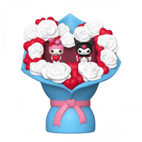 Набір ігрових фігурок Bitty Pop! Bouquet серії Sanrio - Май Мелоді та Куромі (Funko)