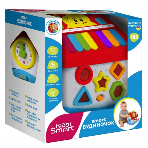 Ігровий центр Kiddi Smart – Smart-будиночок (українська) (KIDDI SMART)