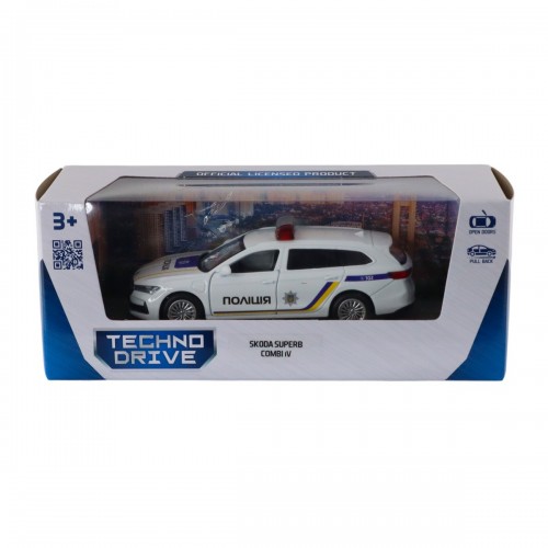Автомодель – Skoda Superb Combi iV Полиция (TechnoDrive)